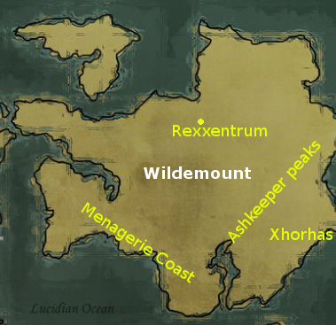 Critical Role Wildemount Map